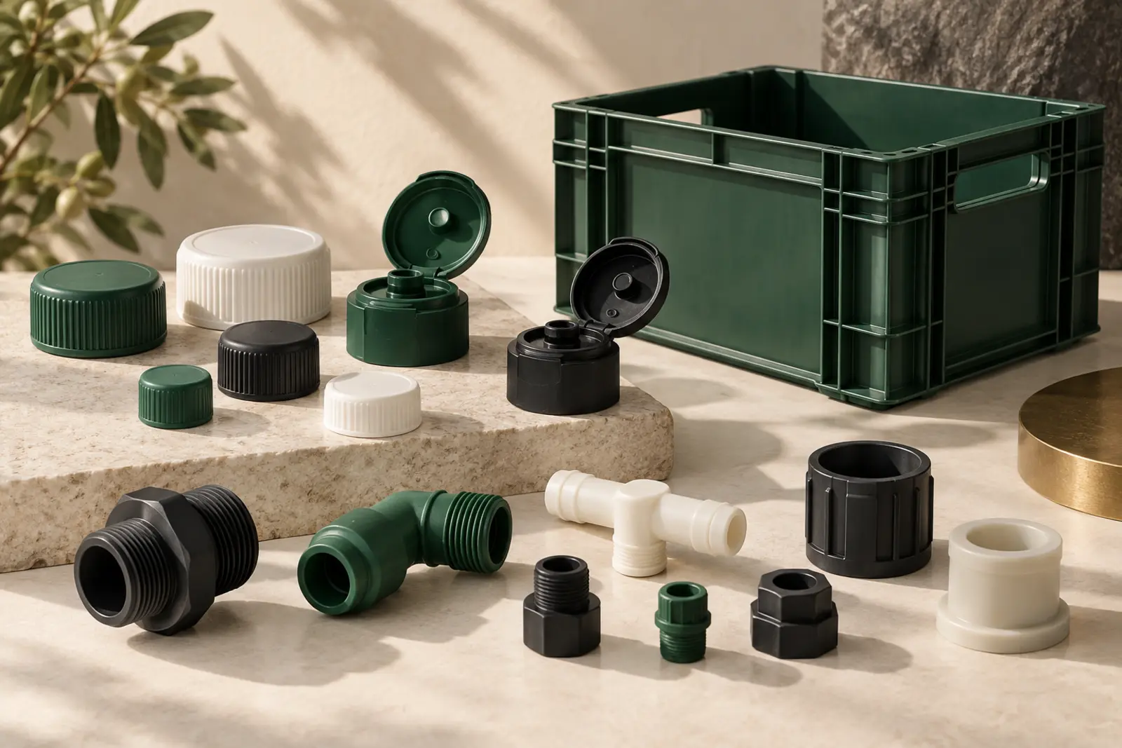 Industrial Components products made from recycled plastic